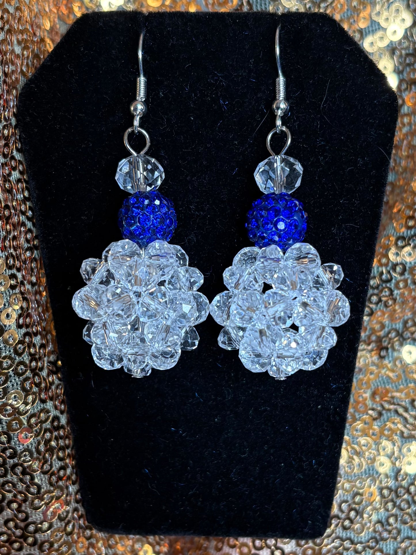 Clear & Blue - Round