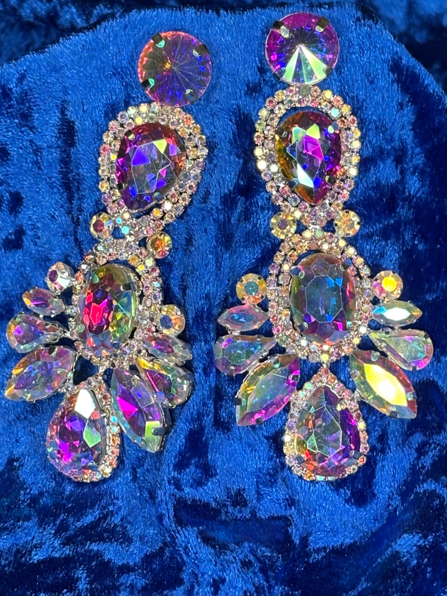 Multicolored Post Earrings