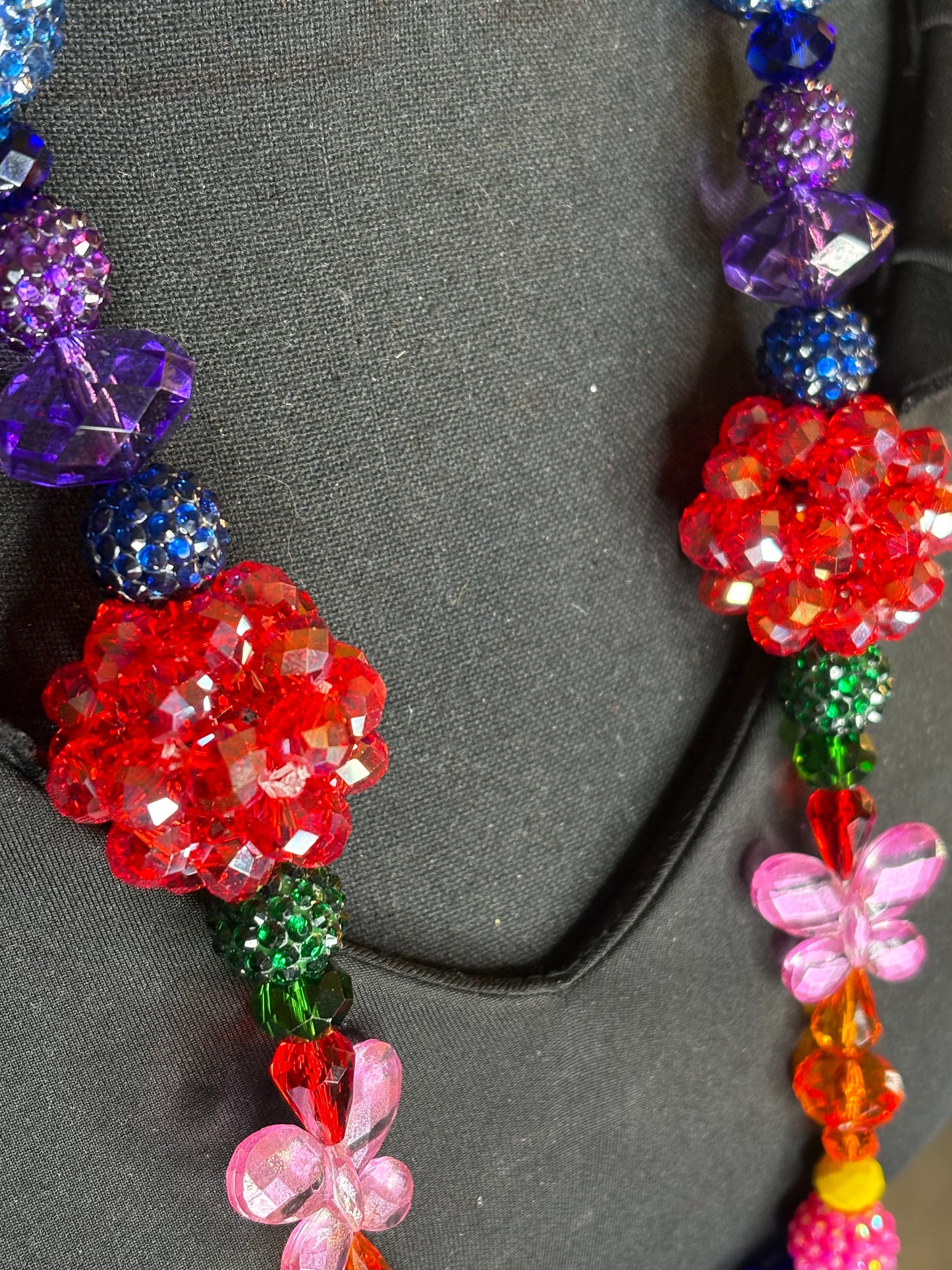 Rainbow Colored Candy - Tassel