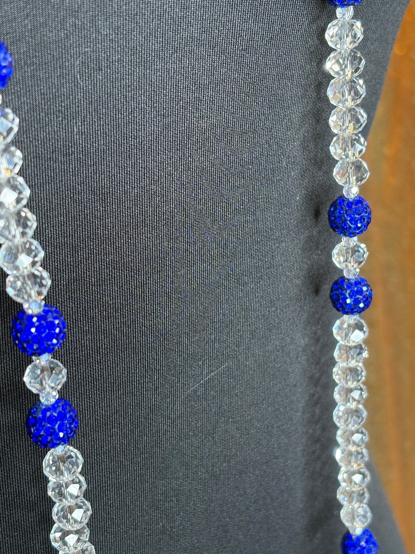 Clear & Blue - Round