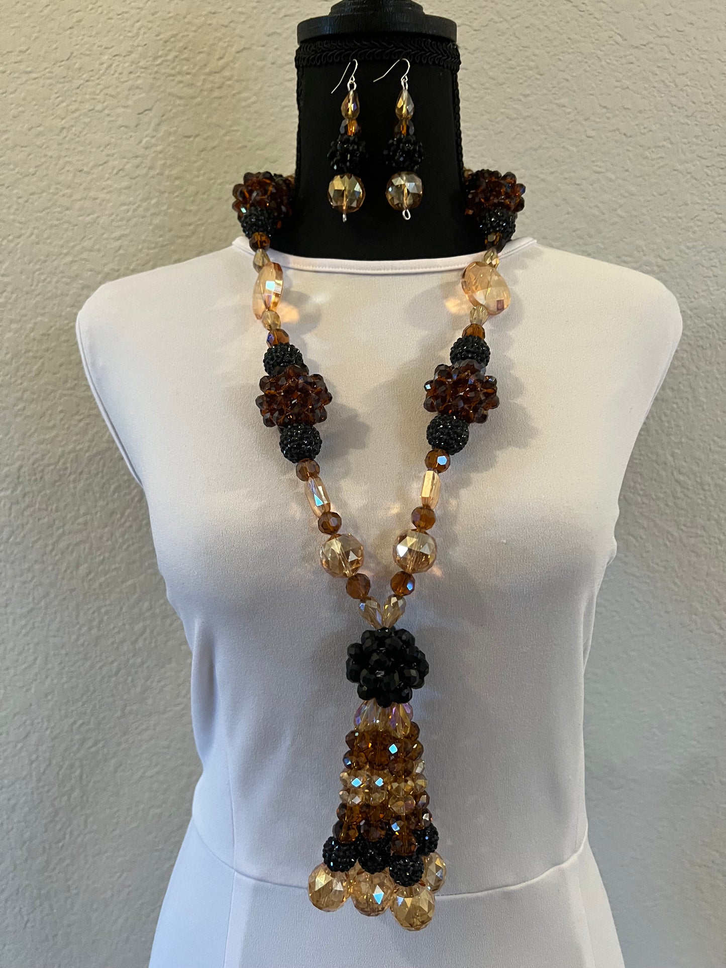 Brown, Black & Tan - Tassel