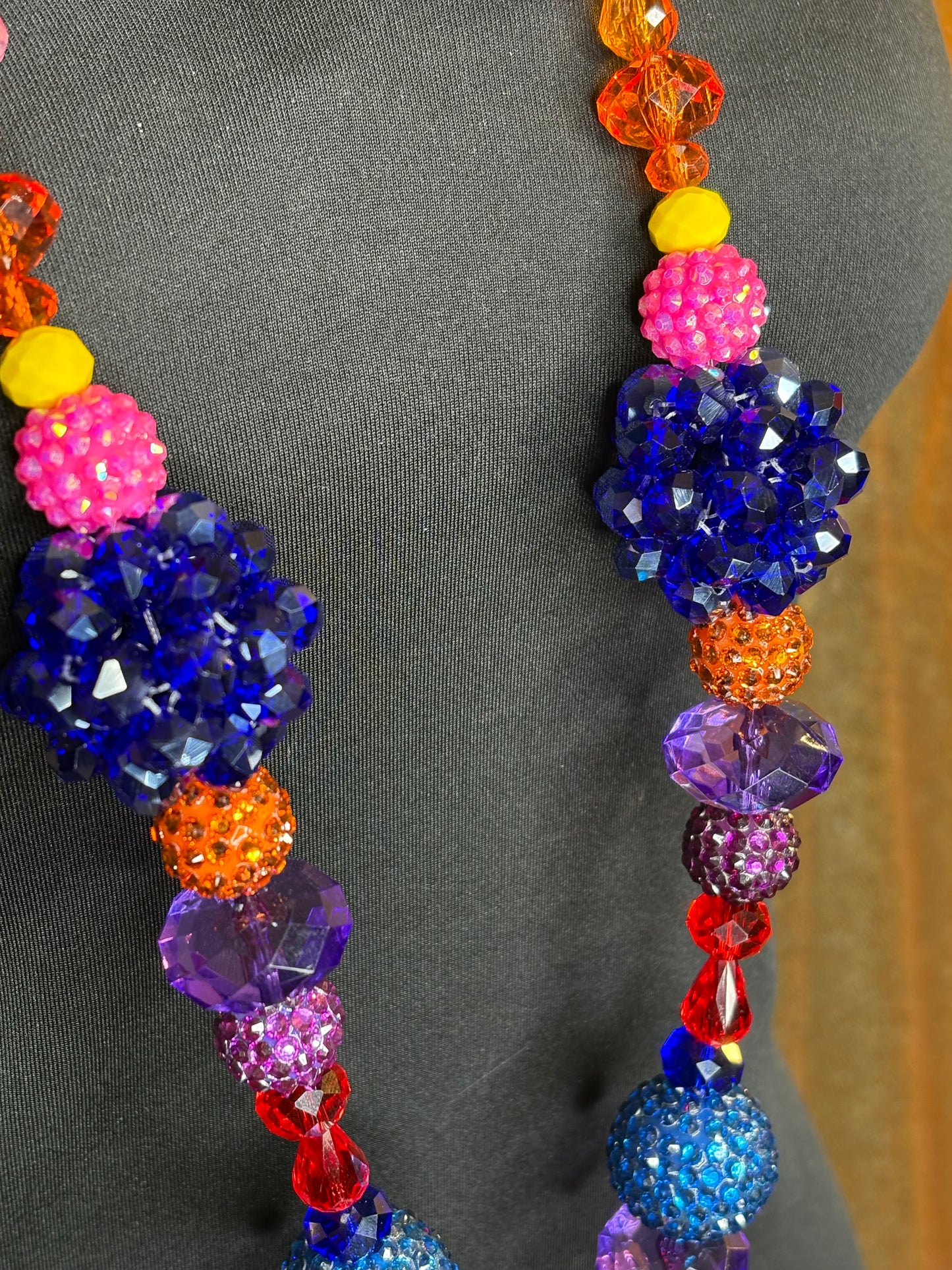 Rainbow Colored Candy - Tassel