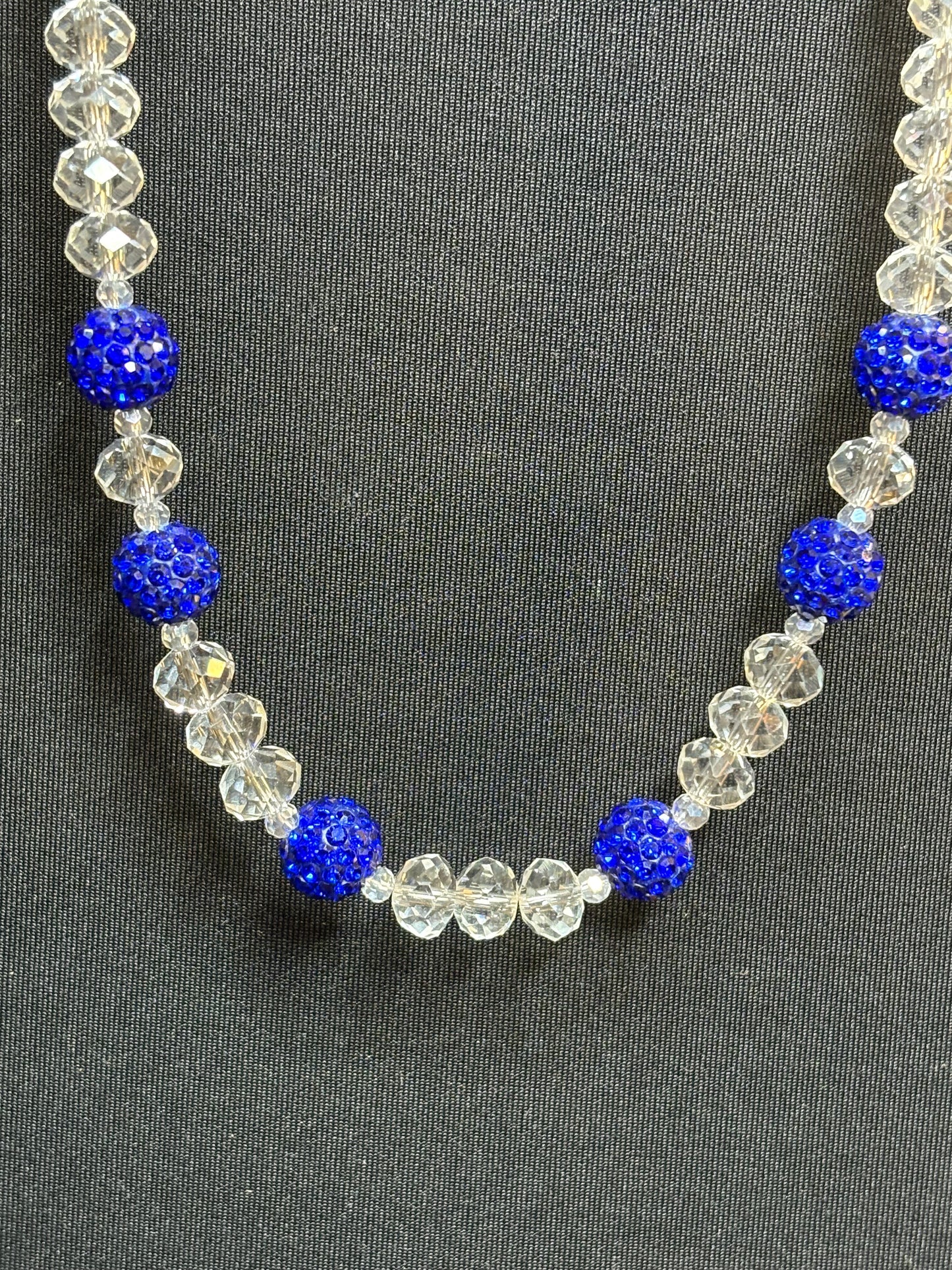 Clear & Blue - Round