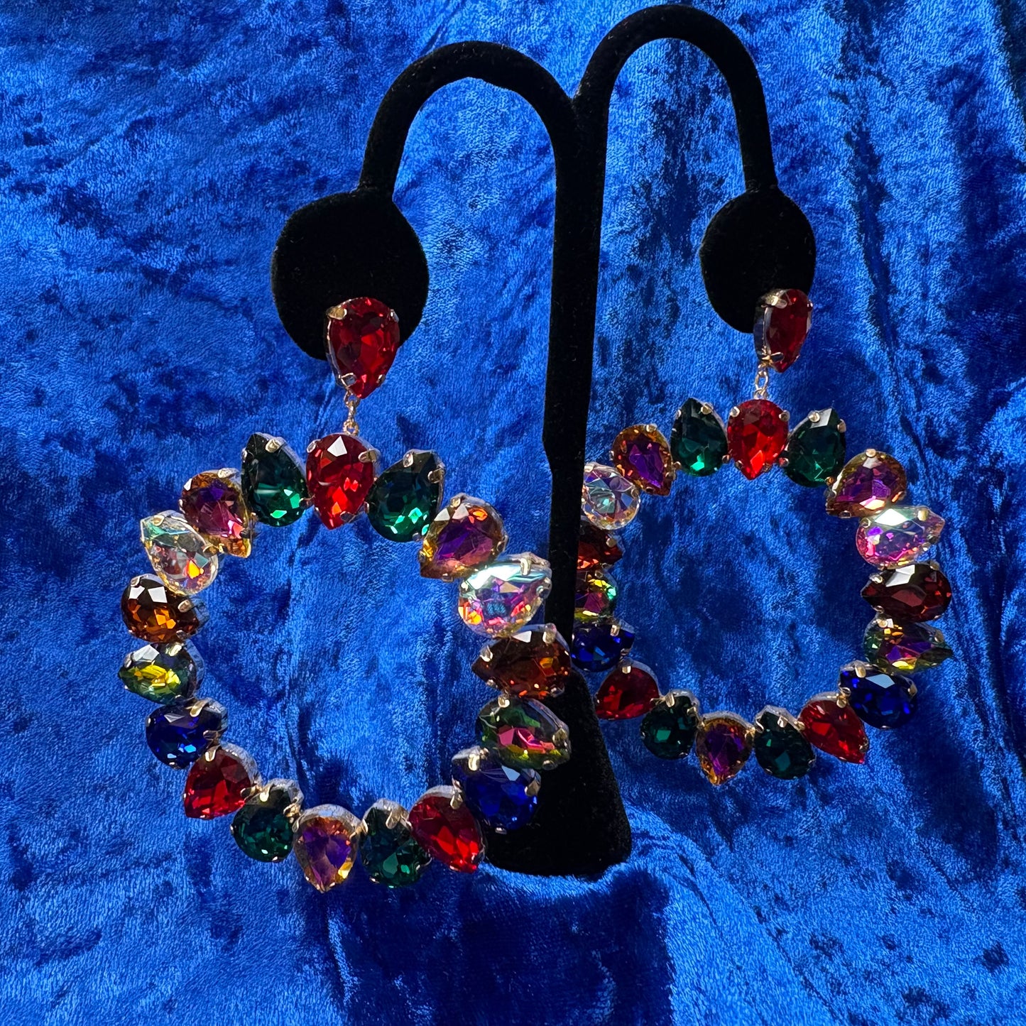 Multicolored Post Earrings