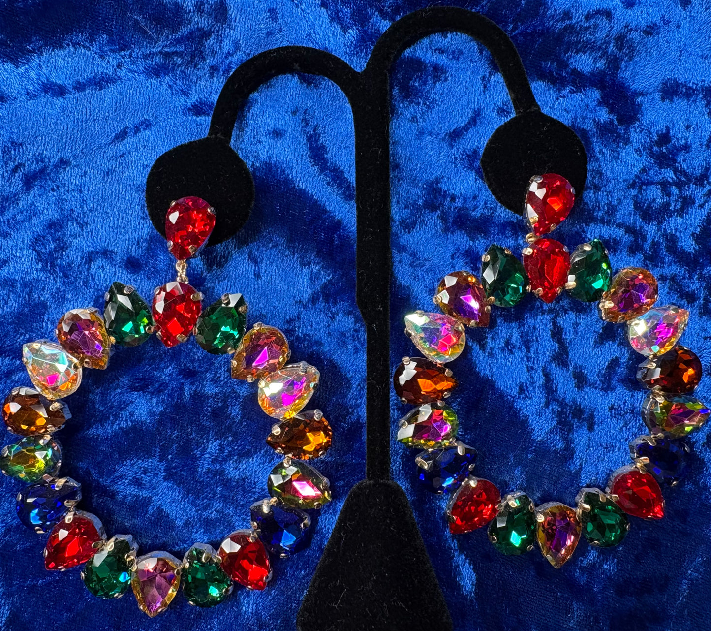 Multicolored Post Earrings