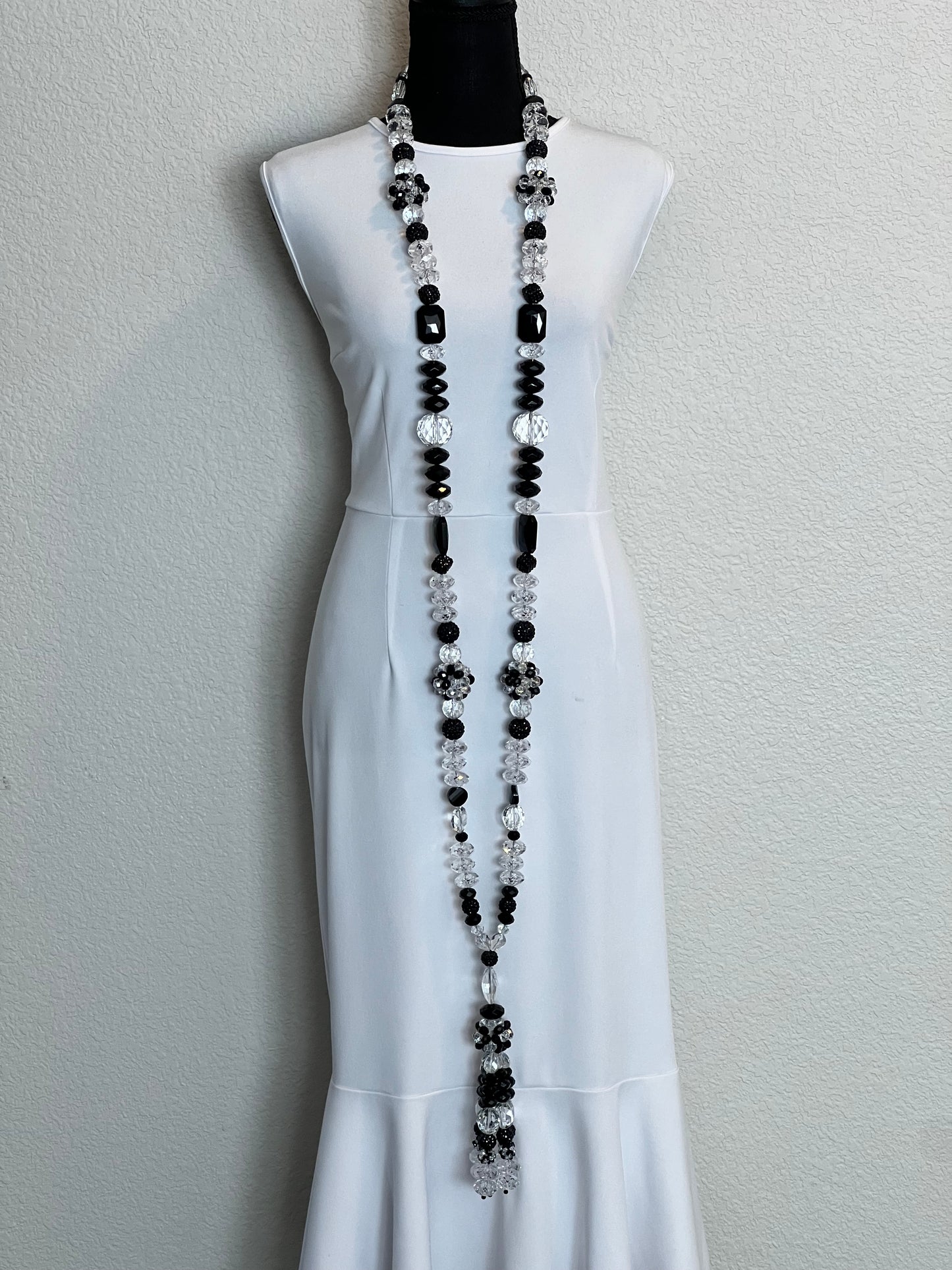 Black & Clear - Tassel