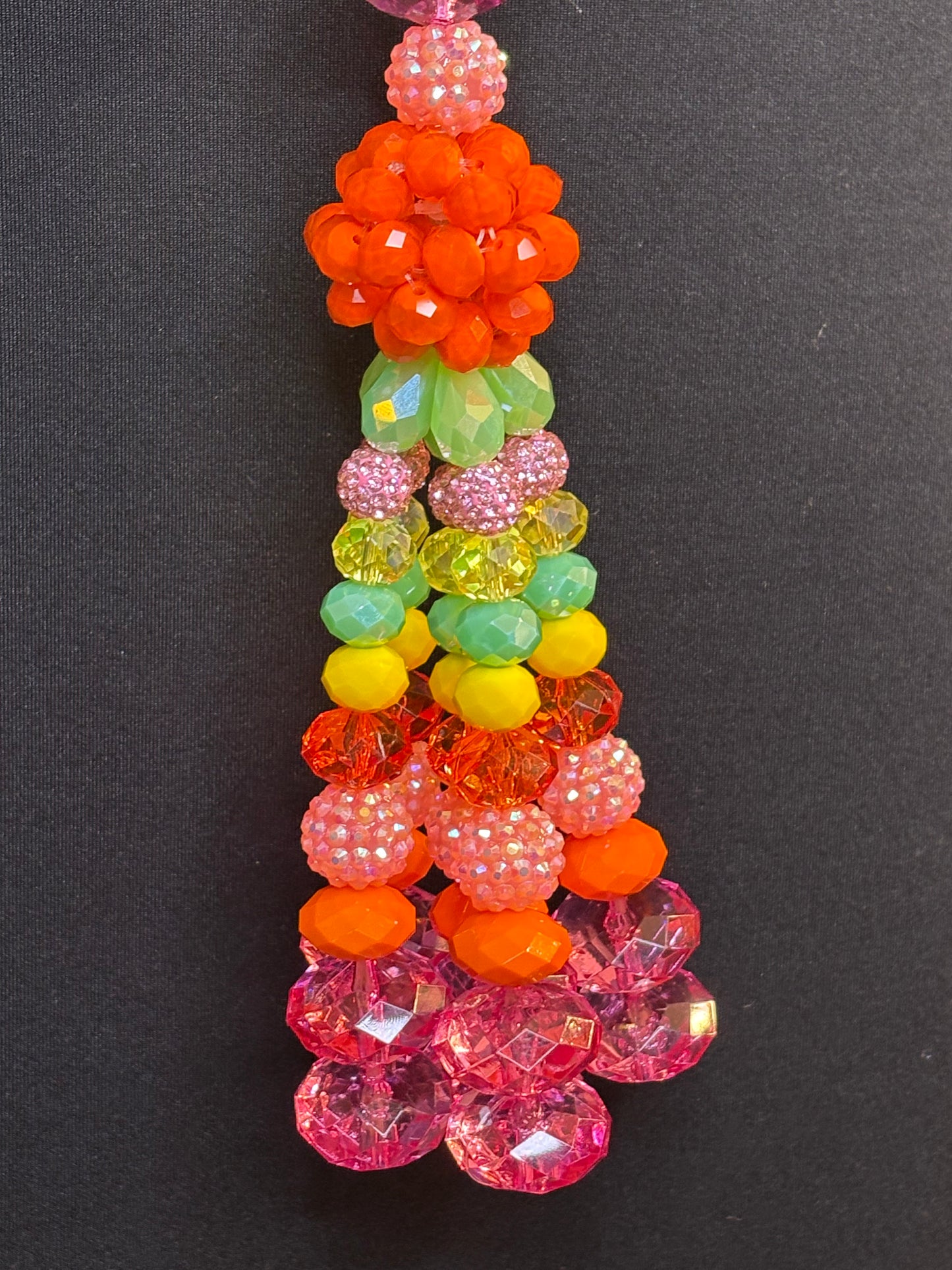 Multicolored Bow Candy - Tassel