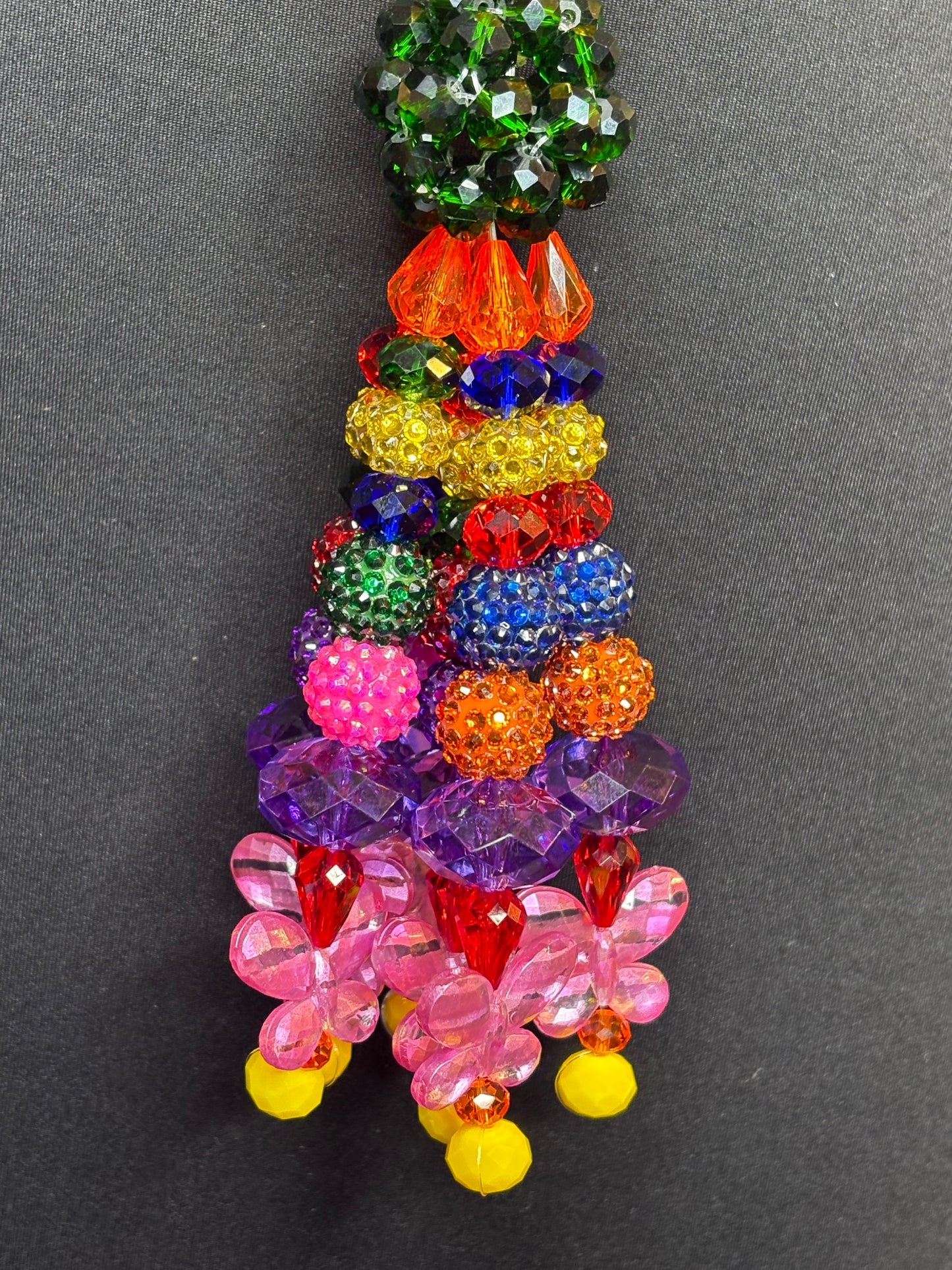 Rainbow Colored Candy - Tassel