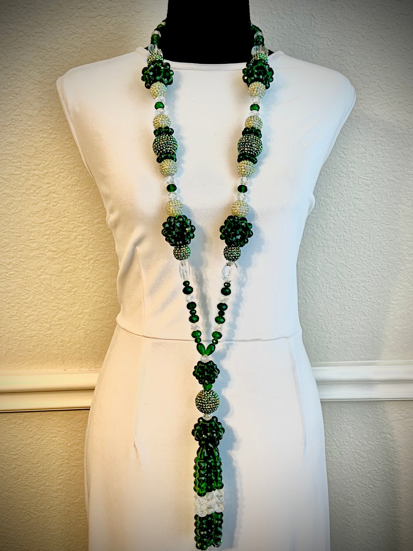 Green & Clear - Tassel