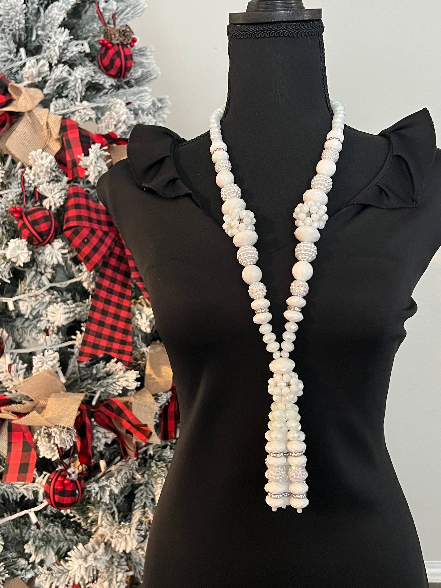 White - Tassel