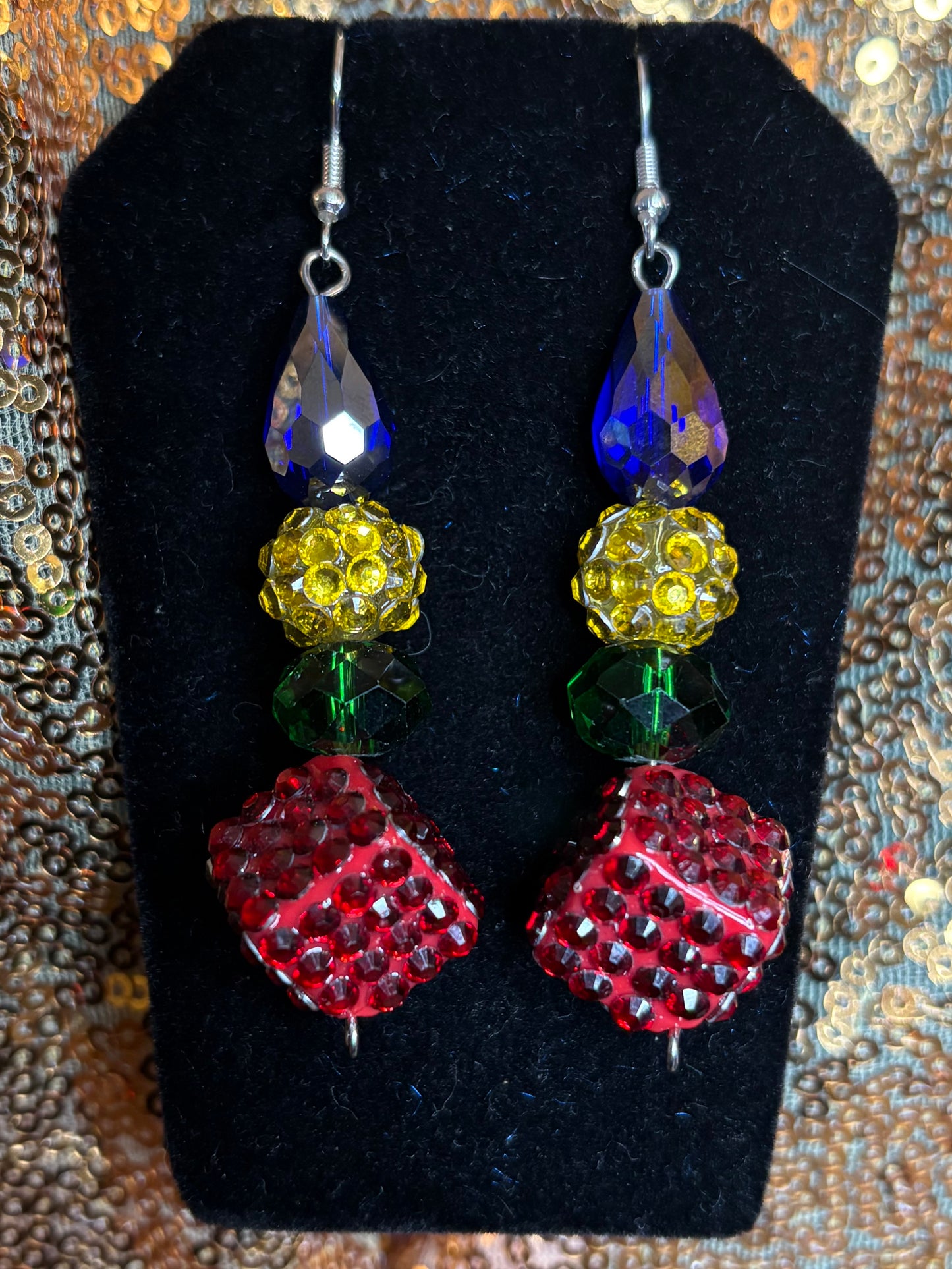 Rainbow Colored Candy - Tassel