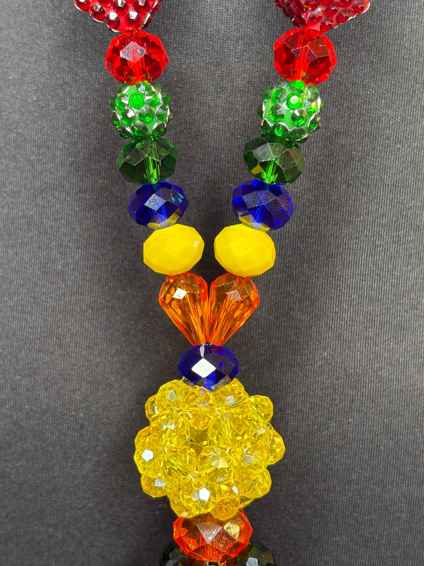 Rainbow Colored Candy - Tassel