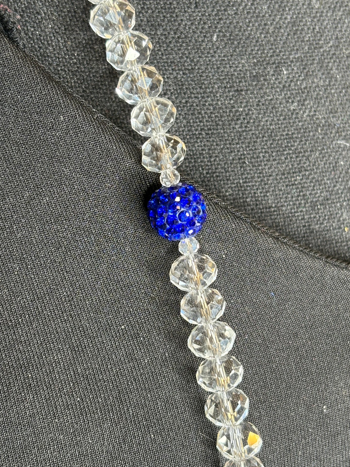 Clear & Blue - Round