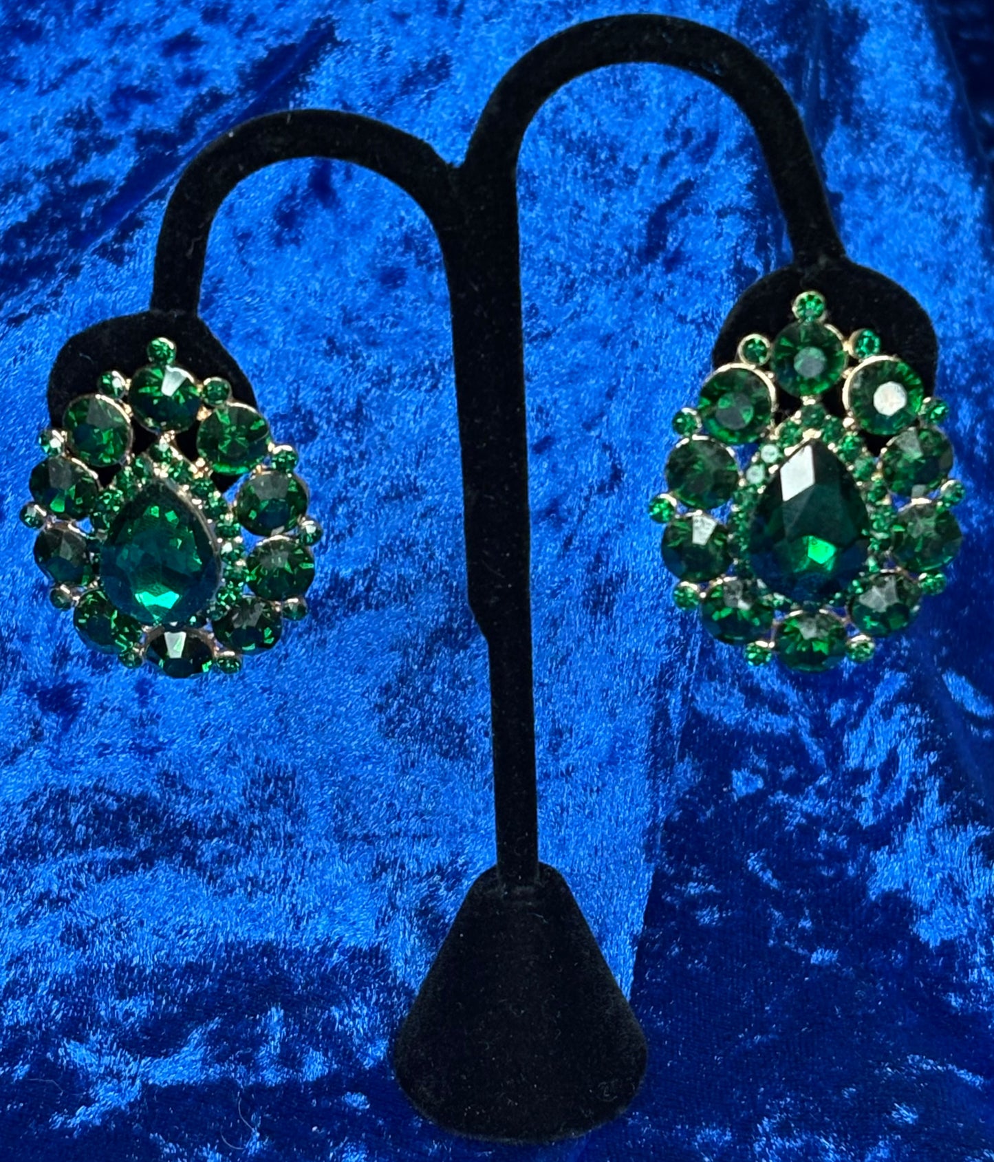 Tear Drop Clip-On Earrings