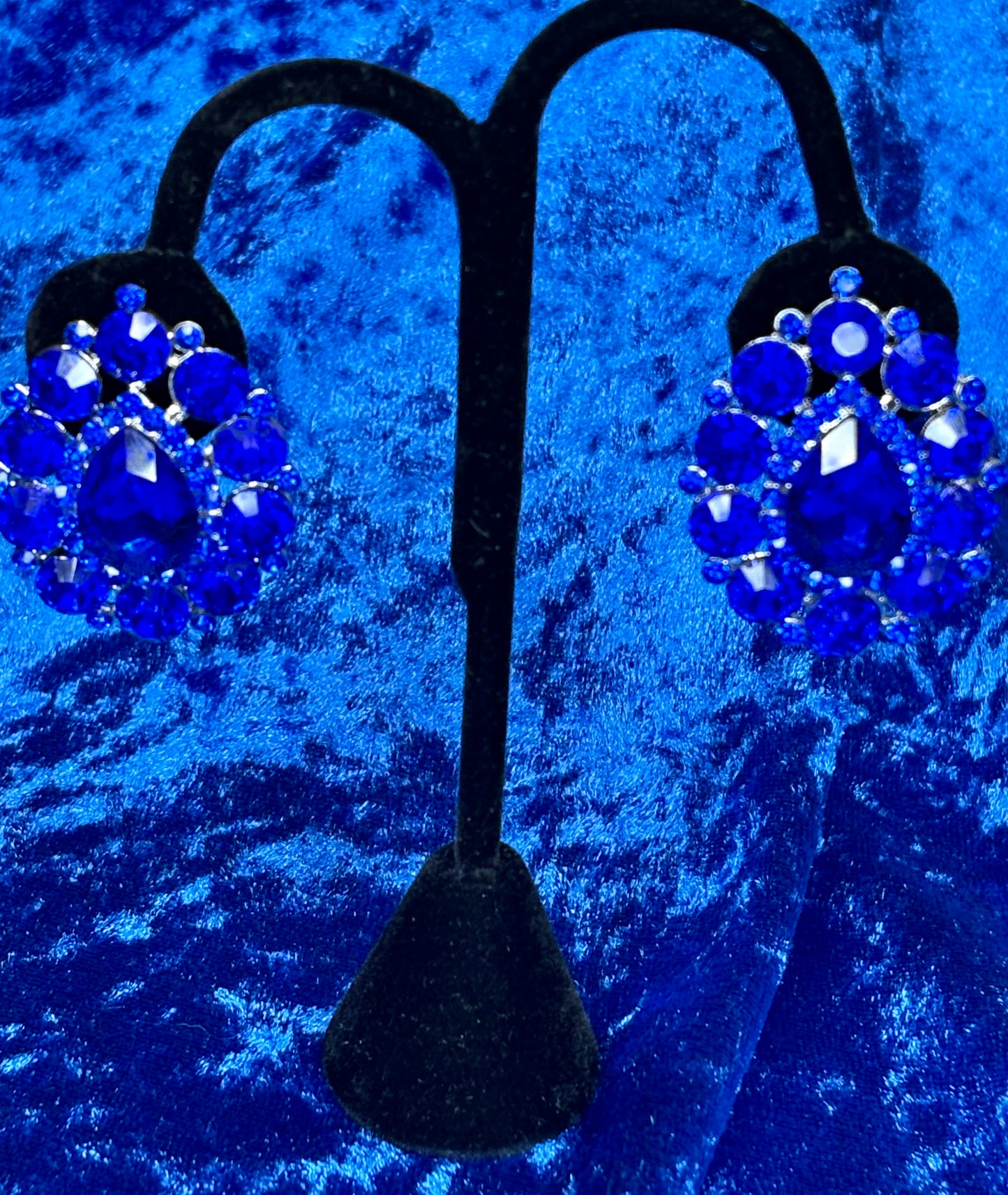Tear Drop Clip-On Earrings