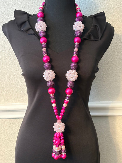 Pink & Purple - Tassel