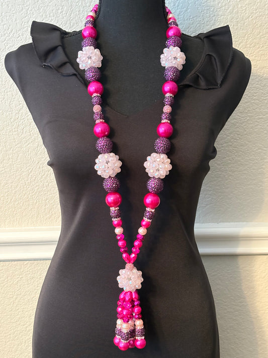 Pink & Purple - Tassel