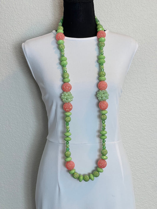 Green & Pink - Round