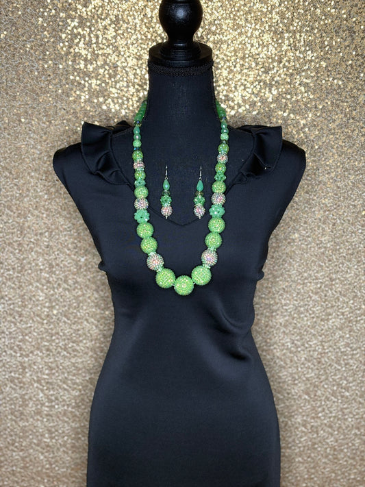 Lime Green - Round