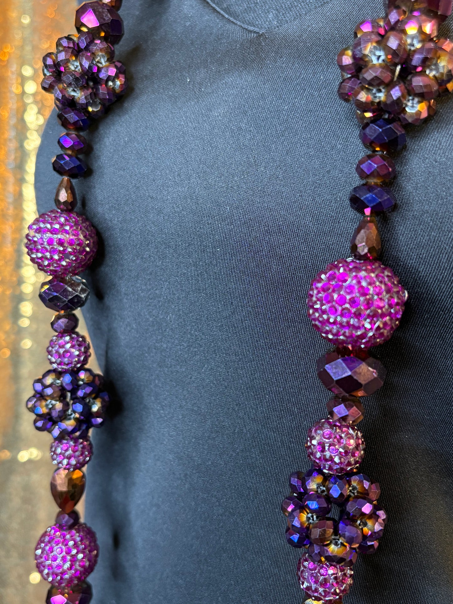 Metallic Purple - Round