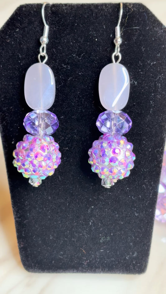 Lavender Earrings