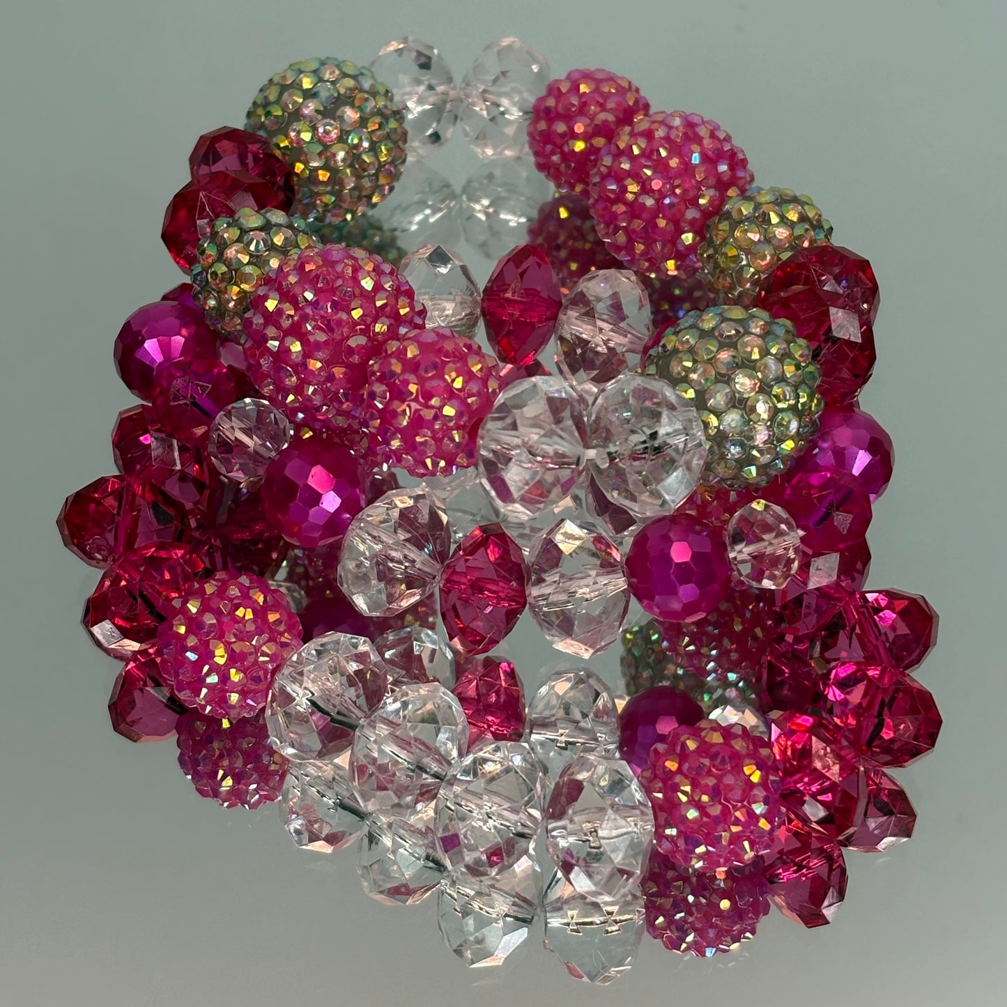 Custom-Matching Bracelet (Chunky Beads)
