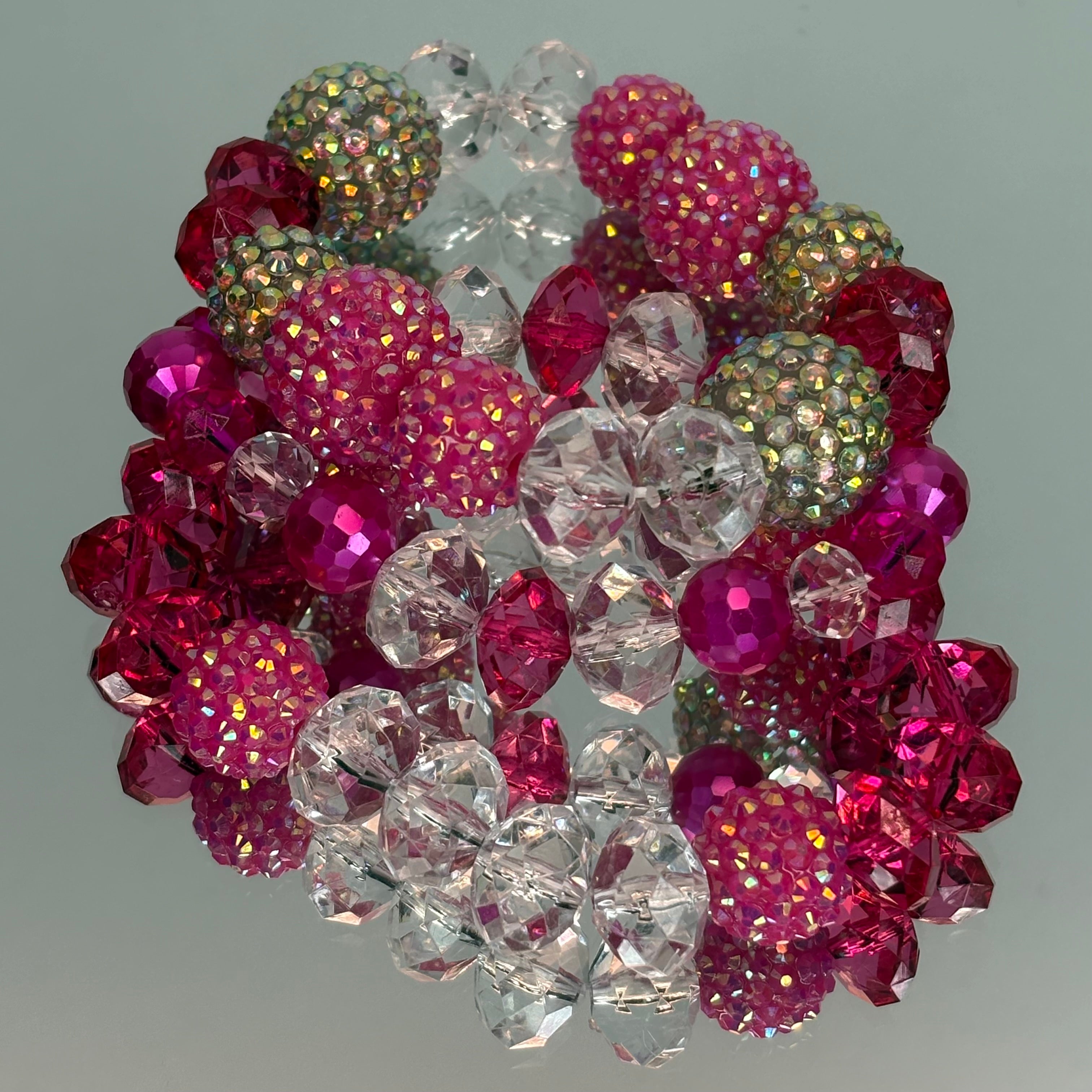Custom-Matching Bracelet (Chunky Beads)