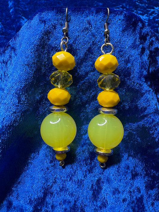 Yellow Earrings