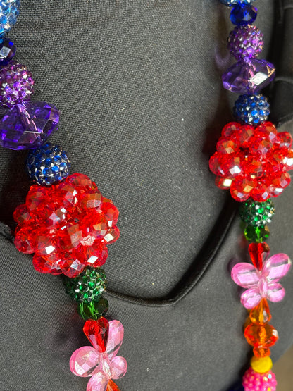 Rainbow Colored Candy - Tassel
