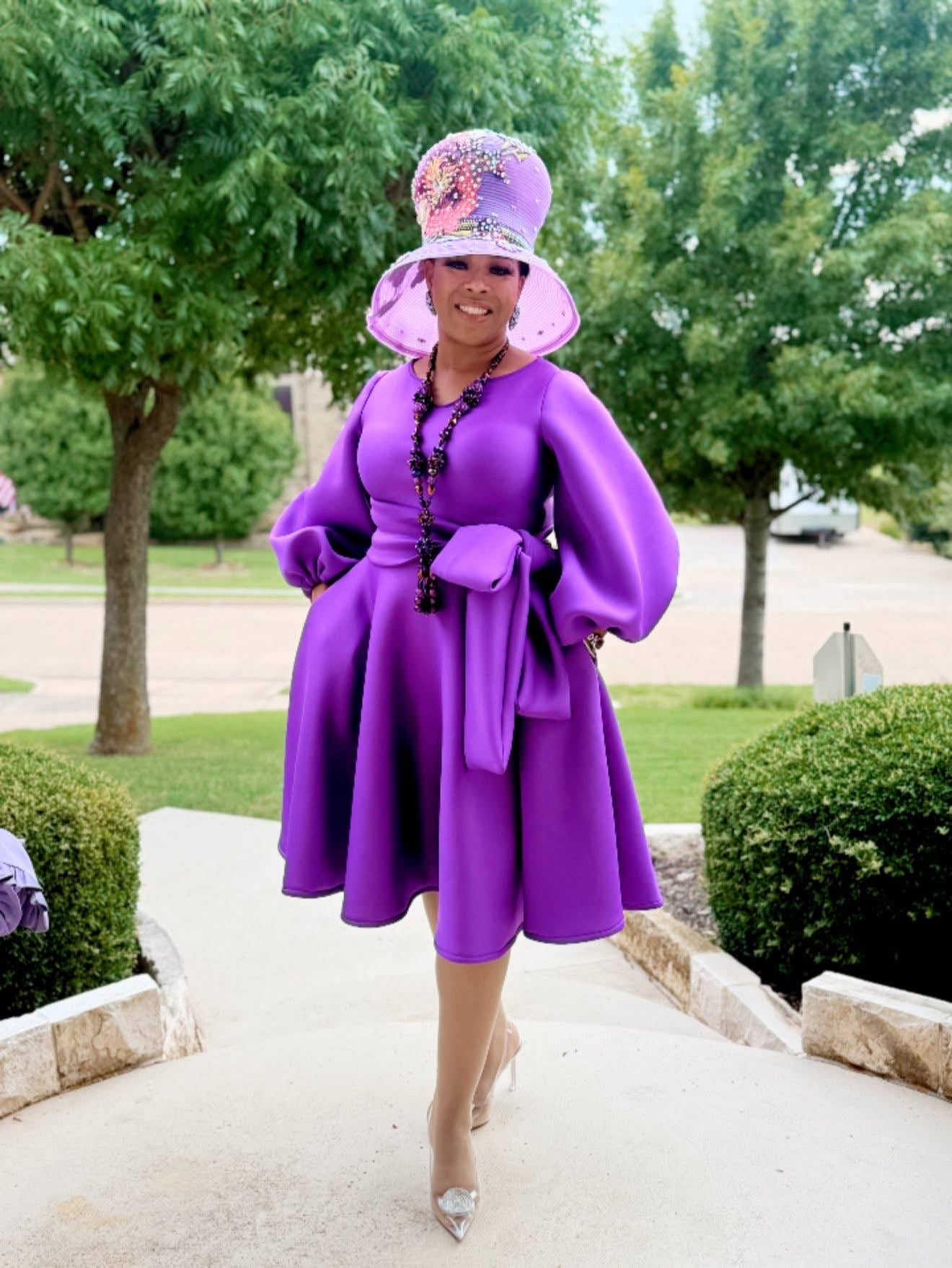 Metallic Purple - Tassel