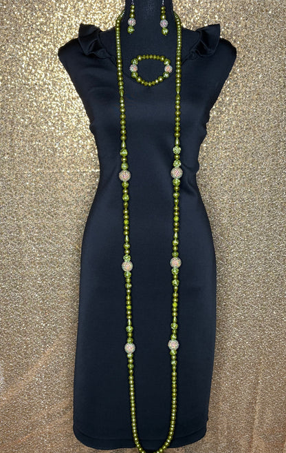 Olive Green - Round