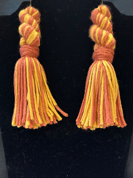 Autumn Yarn Earrings
