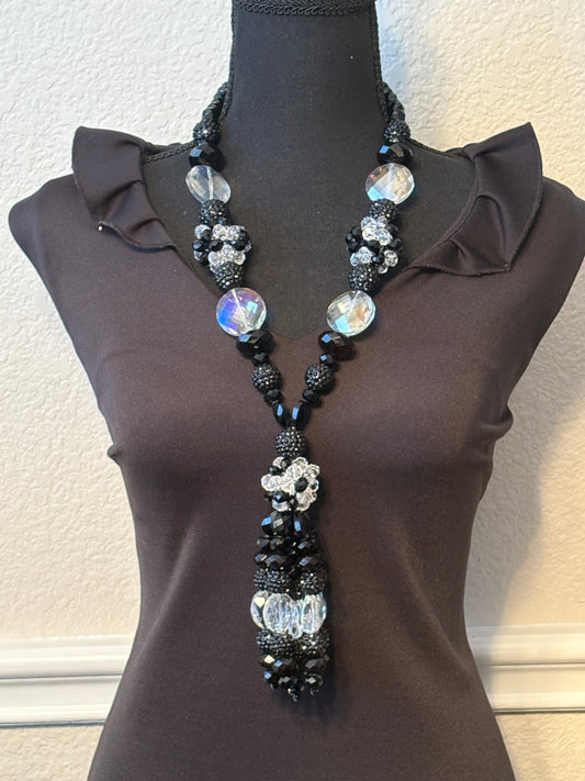 Black & Clear - Tassel