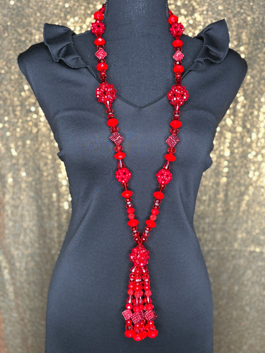 Red - Tassel