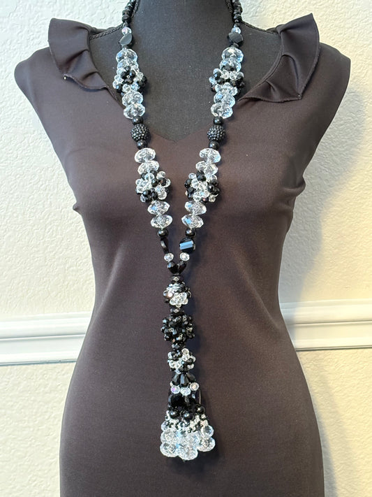 Black & Clear - Tassel