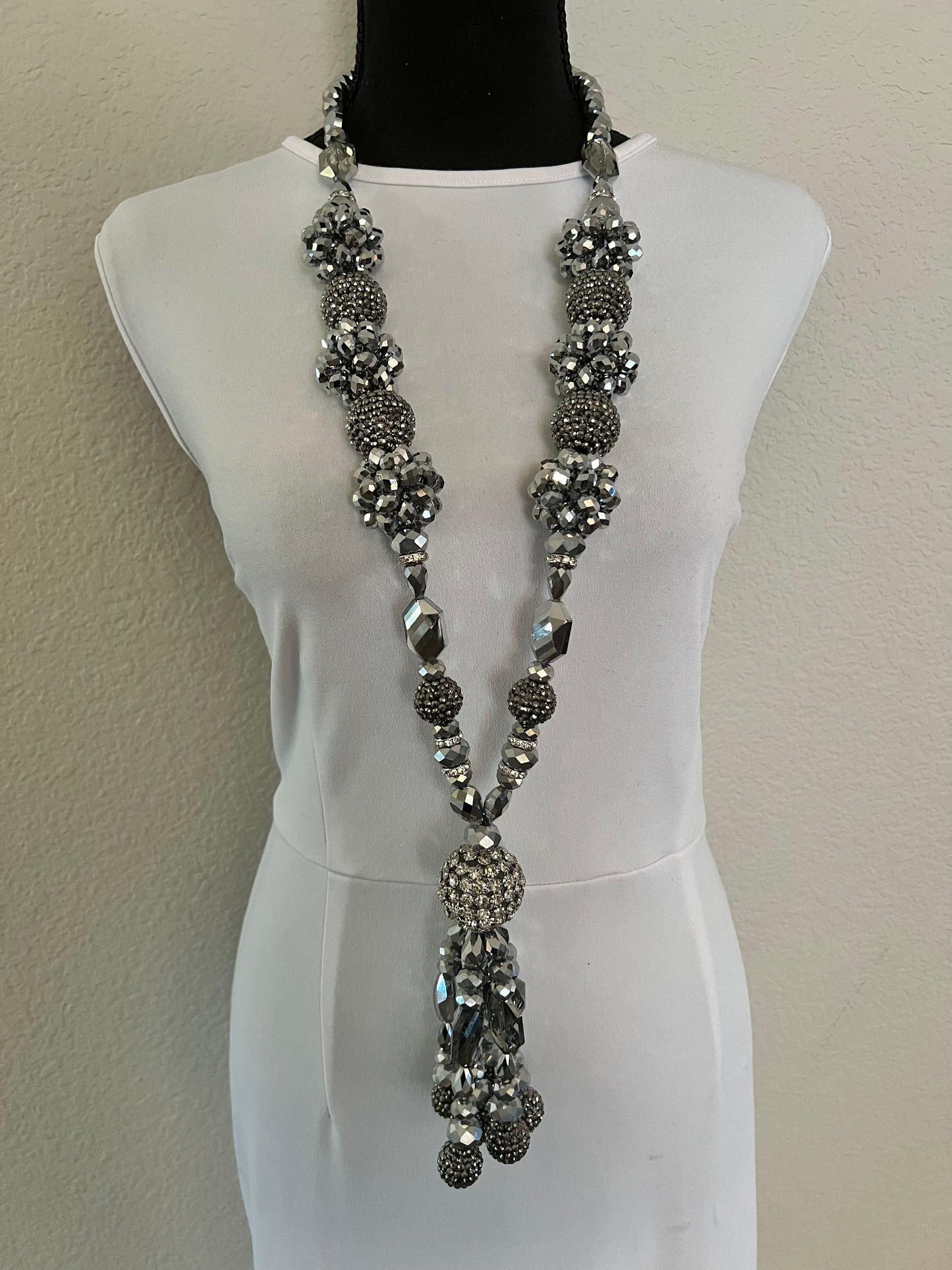 Pewter Silver - Tassel