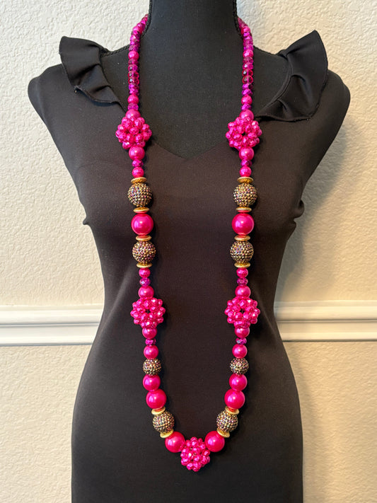 Pink & Gold - Round