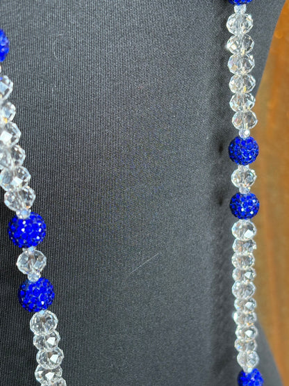 Clear & Blue - Round