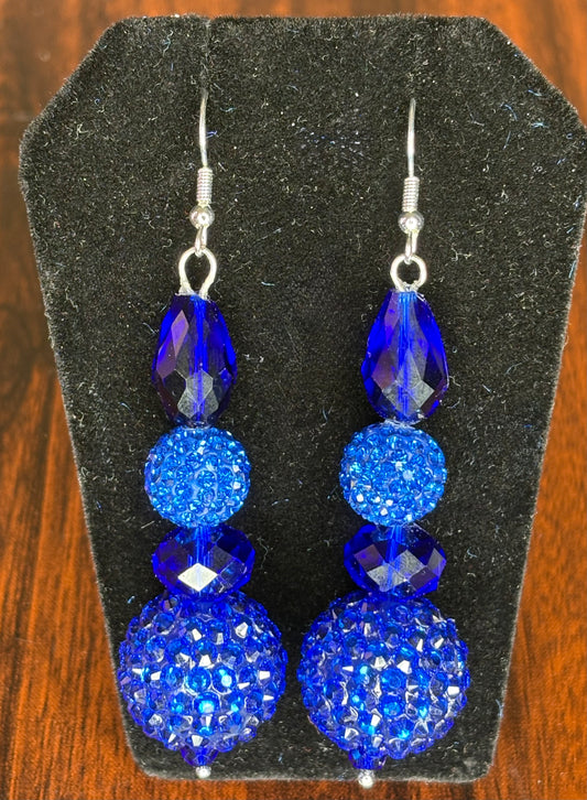 Blue Earrings