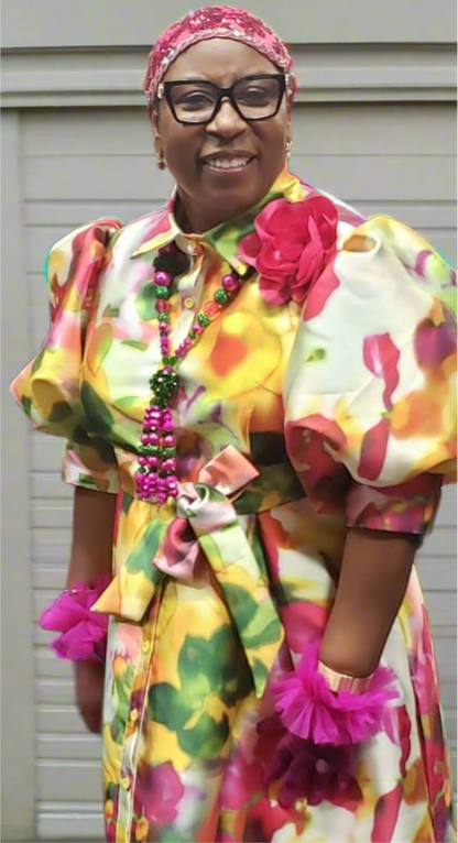Green & Pink - Tassel