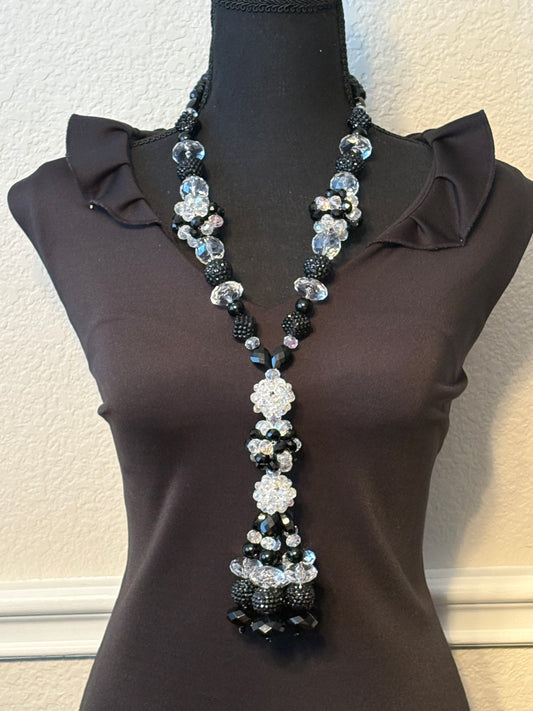 Black & Clear - Tassel