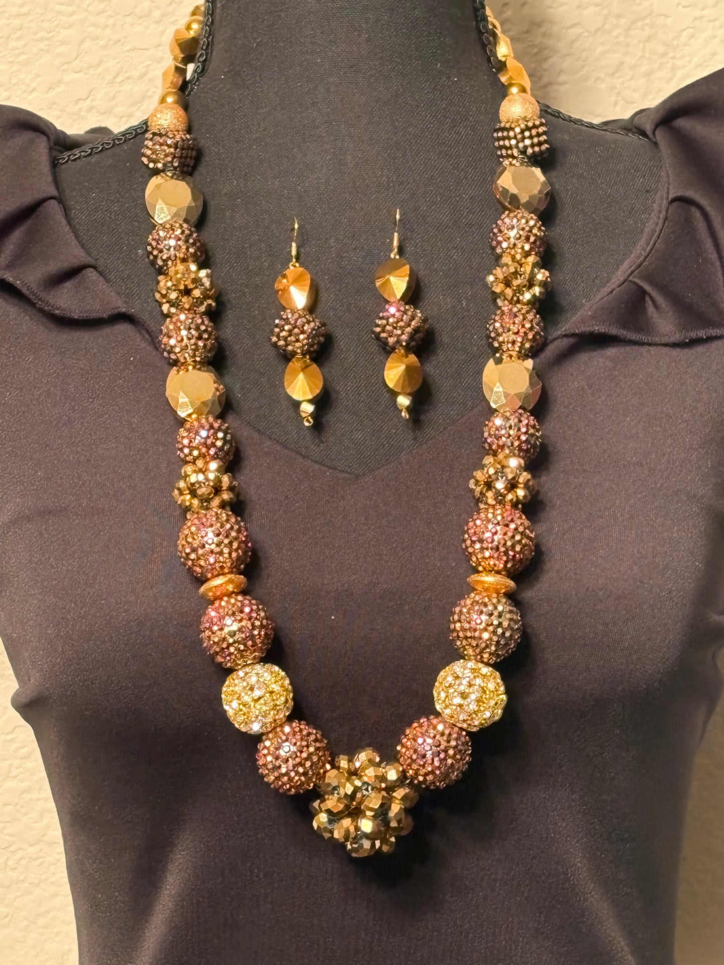 Bronze & Gold - Round