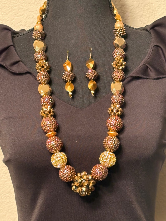 Bronze & Gold - Round
