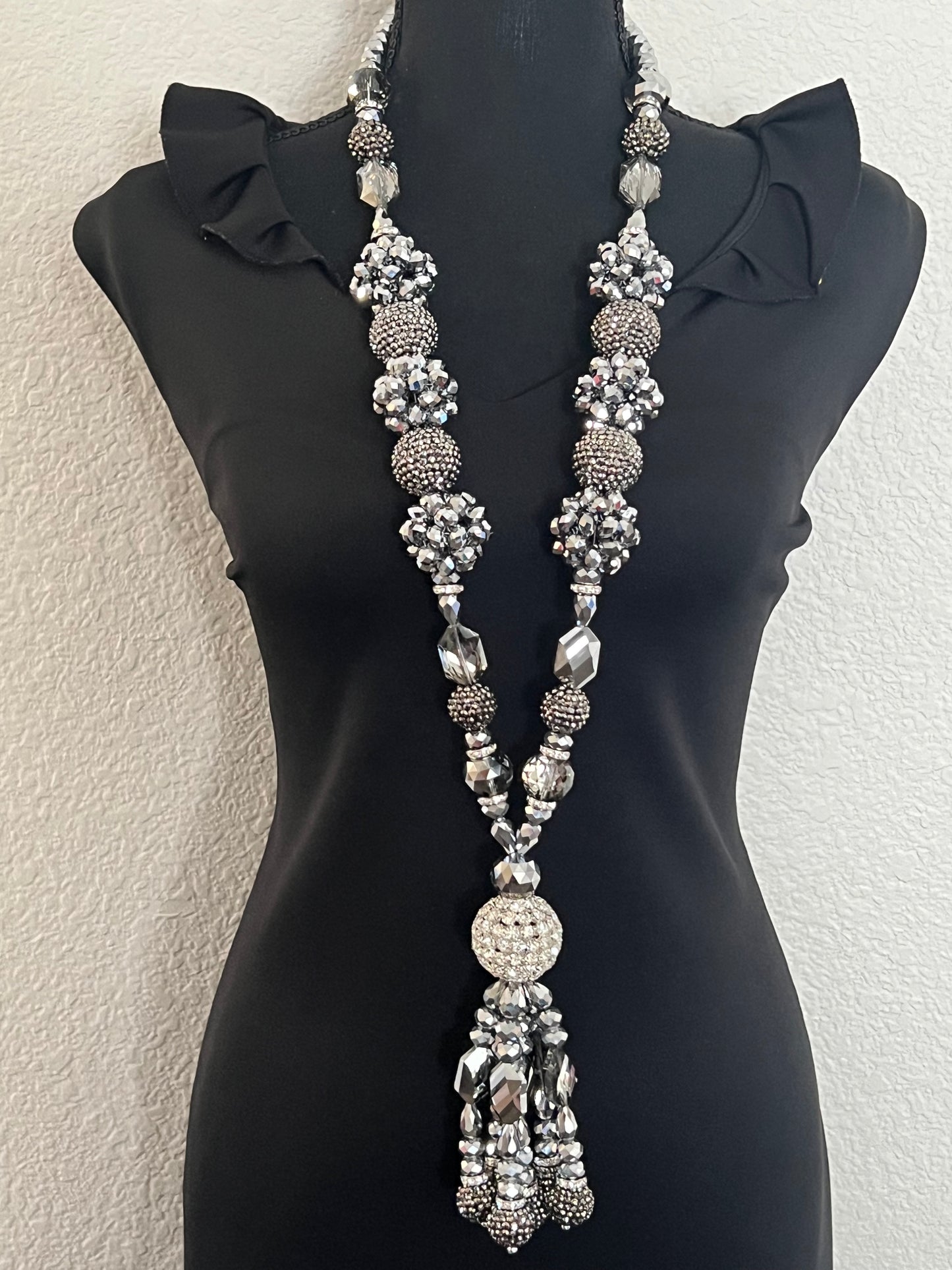 Pewter Silver - Tassel