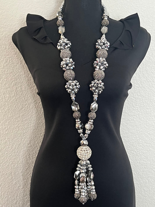 Pewter Silver - Tassel
