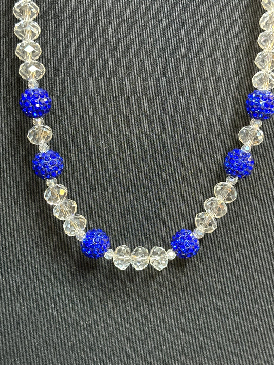 Clear & Blue - Round