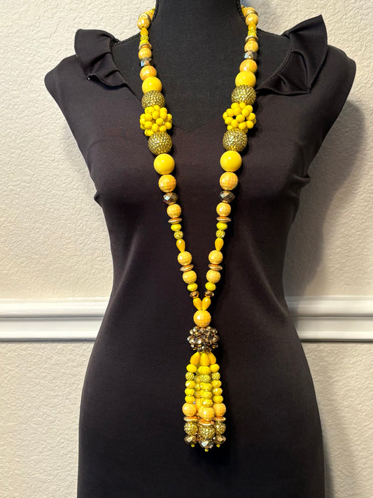 Yellow & Gold - Tassel