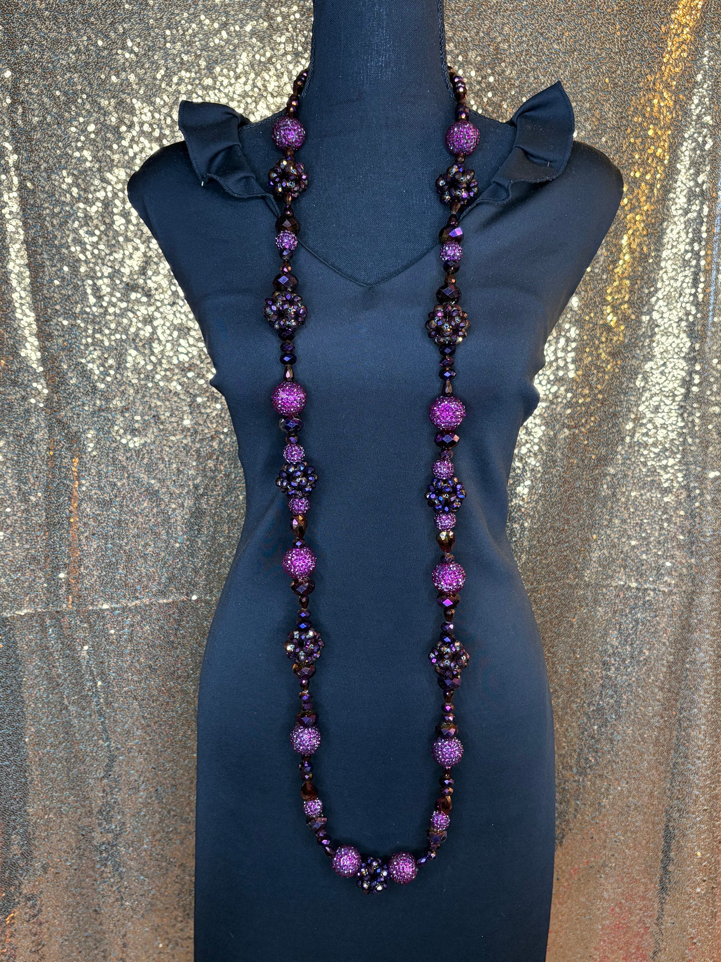 Metallic Purple - Round