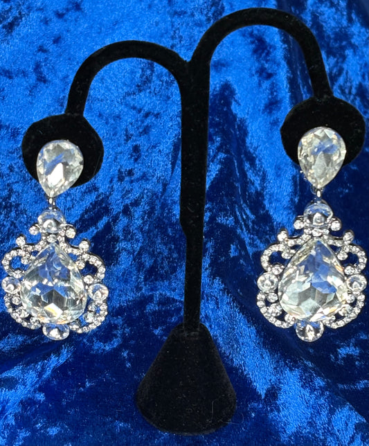 Silver Clip-On Earrings