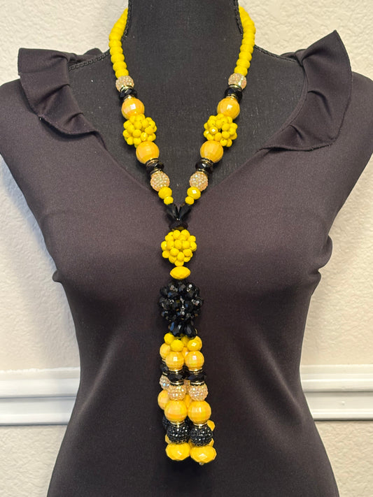 Yellow & Black - Tassel